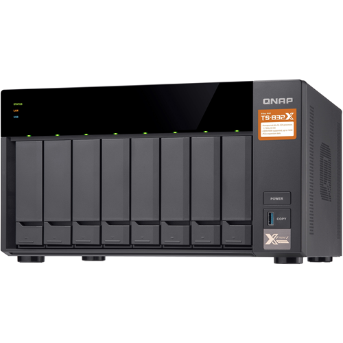 QNAP TS-832X-8G SAN/NAS Storage System