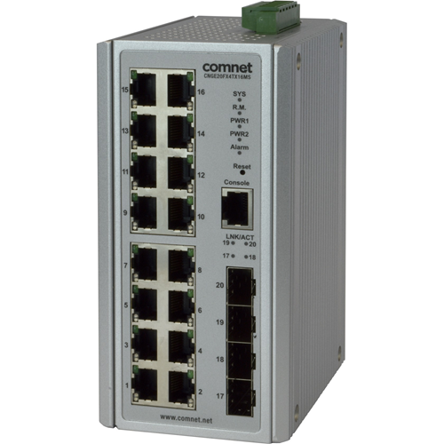 ComNet CNGE20FX4TX16MS Ethernet Switch