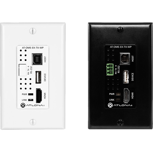 Atlona Wallplate Transmitter for HDMI with USB