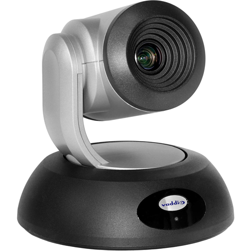 Vaddio RoboSHOT Video Conferencing Camera - 2.1 Megapixel - 60 fps - Black, Silver - USB 3.0 - TAA Compliant