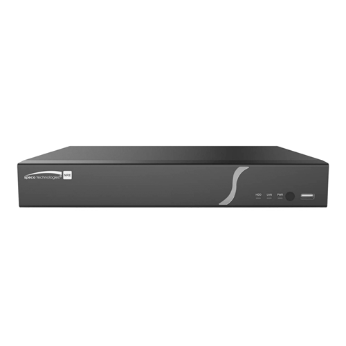 Speco 4K H.265 NVR with Facial Recognition and Smart Analytics