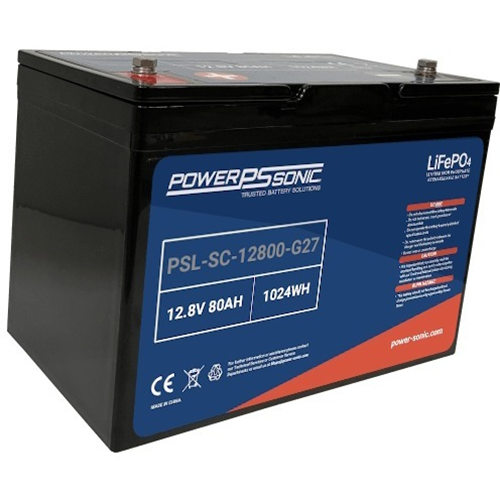 Power Sonic PSL-SC-12800-G27 Battery