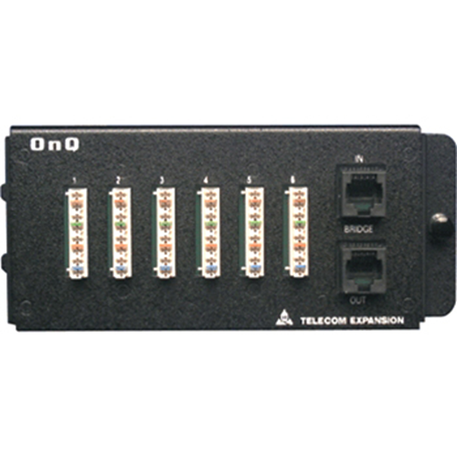 On-Q 1267058-01 6-Port Phone Patch Panel