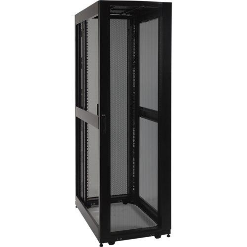 Tripp Lite 42U Rack Enclosure Server Cabinet Doors No Sides 3000lb Capacity