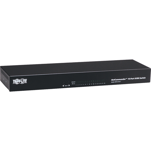 Tripp Lite 16-Port Cat5 KVM Switch VGA USB PS/2 1URM Rackmount