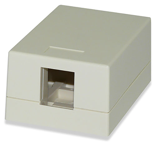 1-Port Surface Mount Multimedia Box