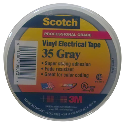 Vinyl Elect. Color Coding 3/4in X 66ft