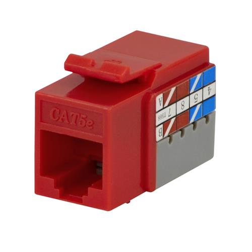 Cat5e Data Jack Red