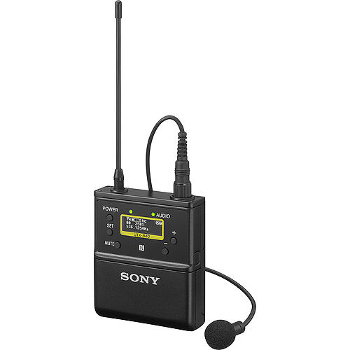 Sony UTX-B40 UWP-D Wireless Bodypack Transmitter with Omni Lavalier Microphone (UC14: 470 to 542 MHz)