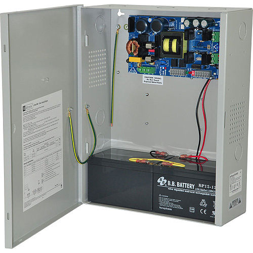 Power Supply/Charger - 24vdc @ 10a, AC And Battery