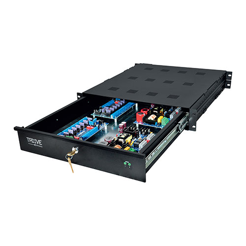 Altronix TROVE1AL1R Access & Power Integration Rack Mount Enclosure with Backplane, Trove1 Rack Series