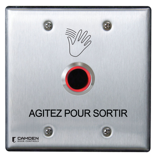 Valuewave Touchless Switch, Double Gang, French