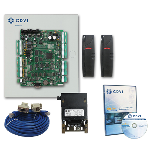 CDVI 2DMK Centaur 2-Door Master Kit with serial cable