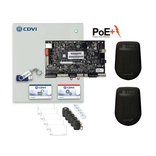 CDVI A22POEKSB A22 SOLAR Kit with PoE+