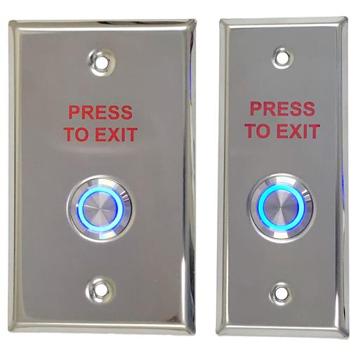 CDVI PREX-L Illuminated Rex Push Button + Latch Switch