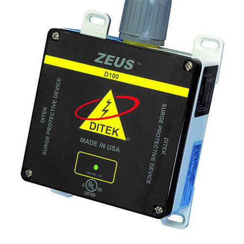 DITEK ZEUS D100-120/240HL Surge Suppressor/Protector