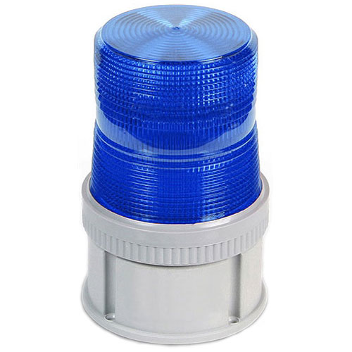 Edwards Signaling 105HISTB-EK 105 Series Beacons, 9 Joule High Intensity Strobe Module, Blue, 12-48 VDC