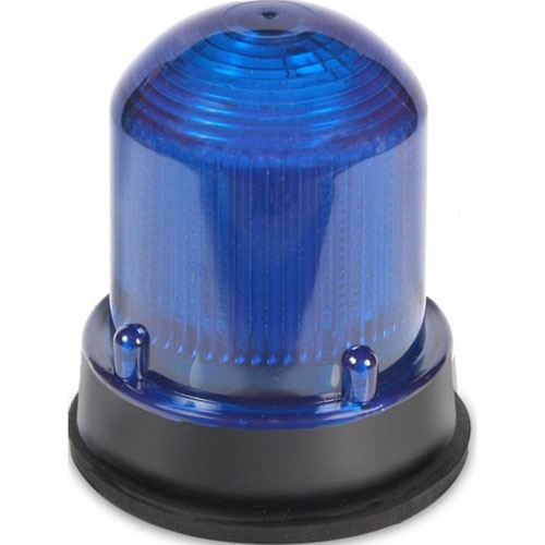 Edwards 125 Class Steady-On Halogen Beacon, Black Base Blue