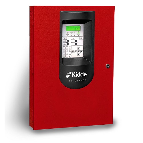 Kidde 1 Loop Fire Alarm Control Panel, Red