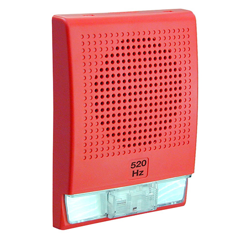 Kidde G4LFRN-HVM Genesis G4LF Series Low Frequency 520Hz Horn Strobe, No Marking Red