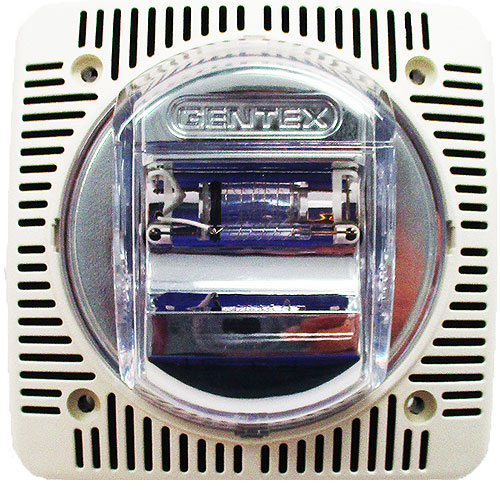 Gentex WSSPK24-15/75PWW Speaker Strobe Plain Clear Lens White Body Plain