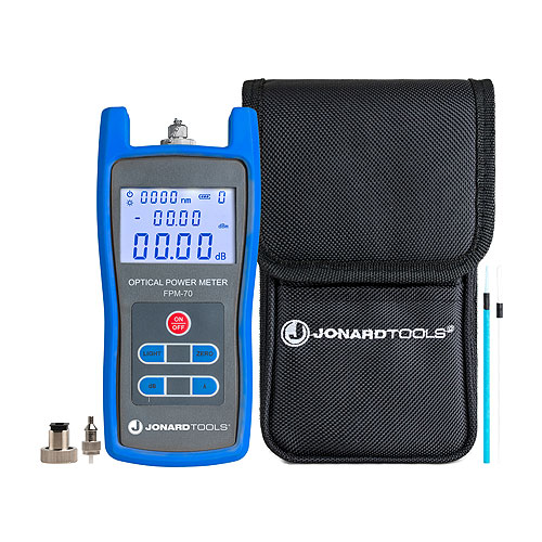 Fiber Optic Power Meter(-70 +6 Dbm) W Fc/Sc/Lc Adp