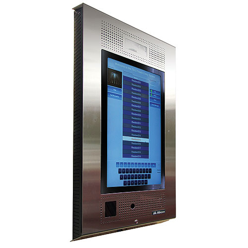 Mircom TX3-TOUCH-S22-D 22 in. Touch Screen Telephone Access System, Surface Mount