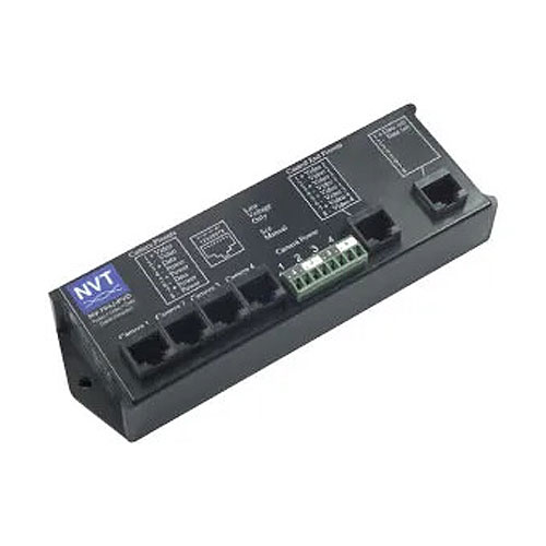 NVT Phybridge NV-704J-PVD 4 Channel Integrator W/Power, Video, Data