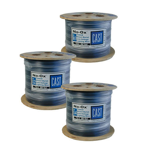 CAST Lighting CLW162500 #16-2 500 ft. No-Ox Perimeter Lighting Wire Roll, Marine-Grade, Tin-Coated