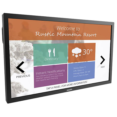 Philips Signage Solutions Multi-Touch Display