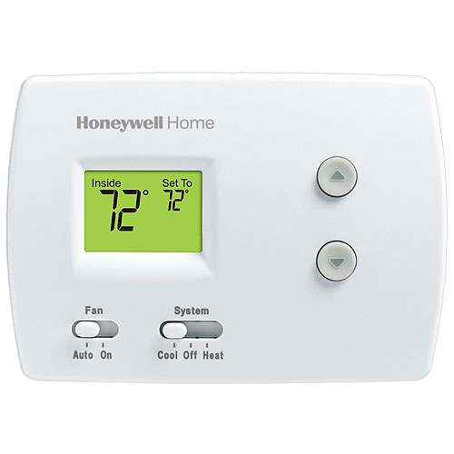 Honeywell Home TH3110D1008 PRO 3000 Non-Programmable Digital Thermostat