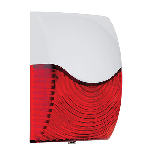 STI Select-Alert Siren/Strobe - Rectangle, Red