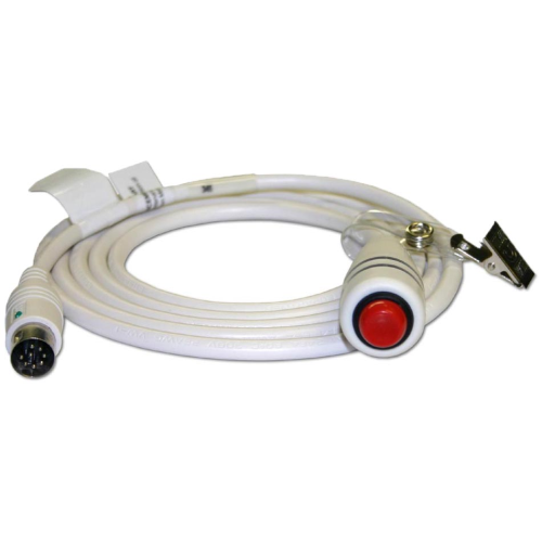 Push-Button Call Cord, 20?, DIN Plug, Oxygen Safe