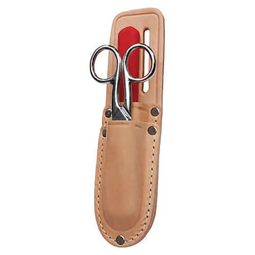 Platinum Tools Leather Pouch, Knife and Scissors Kits