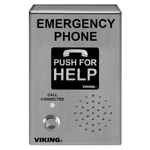 Voip Stainless Steel, Handsfree Emergency Phone