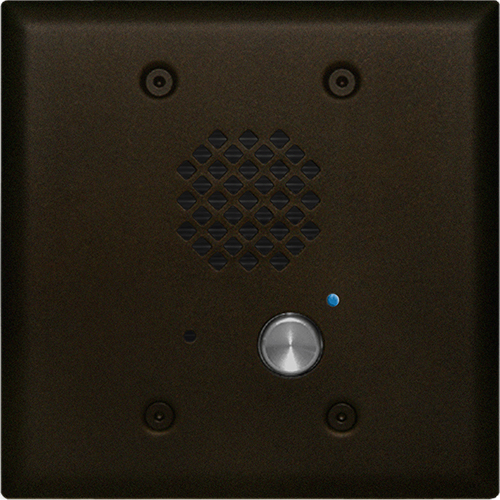 Viking Electronics Double Gang Oil Rubbed Bronze Entry Phone with Enhanced Weather Protection