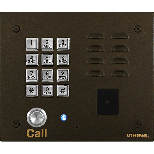 Bronze Entry Phone W/ Keypad