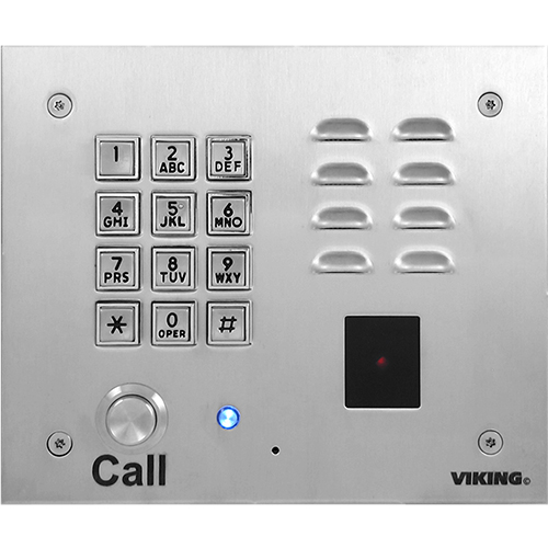 Voip Stainless Steel Entry Phone