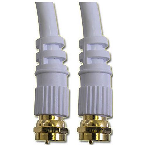 Cable F F Rg6 6ft Wht