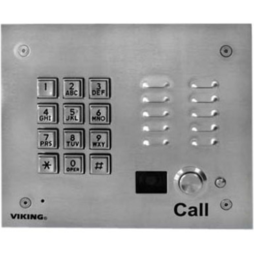 Viking Electronics Video Entry Phone with Keypad