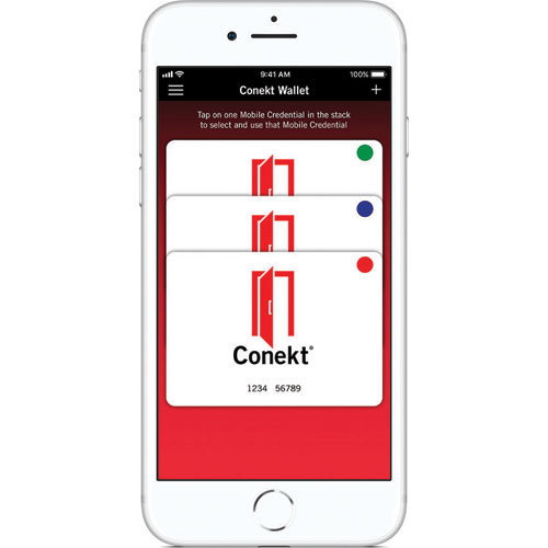 Keri Systems Conekt Mobile Phone Credential