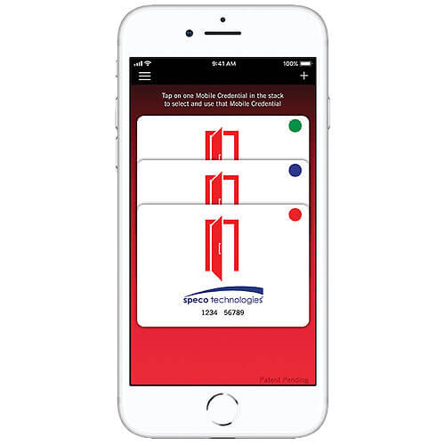 Speco ACMC2 Mobile Credentials for BLE Reader, 25-Pack