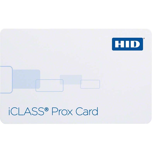 HID iCLASS Prox Card