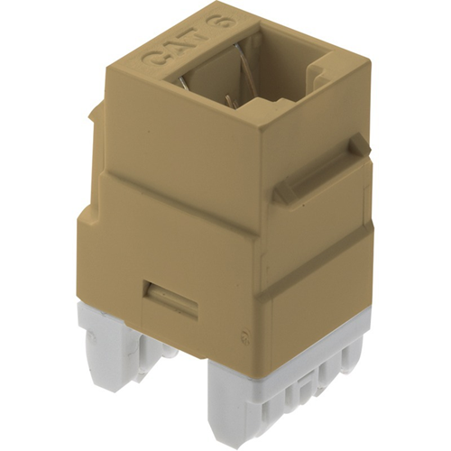 Legrand-On-Q RJ45 Cat 6 Keystone Insert, Ivory (M20)