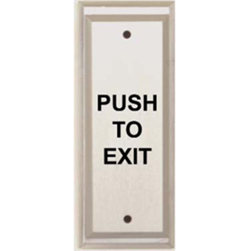 Alarm Controls Vandal Resistant Push Plate