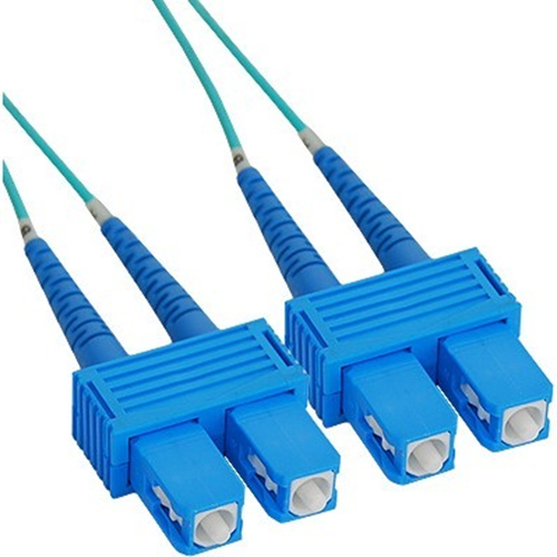 ICC 10 GHz 50/125&micro;m Multimode Duplex SC-SC Fiber Optic Jumper, 1 PC