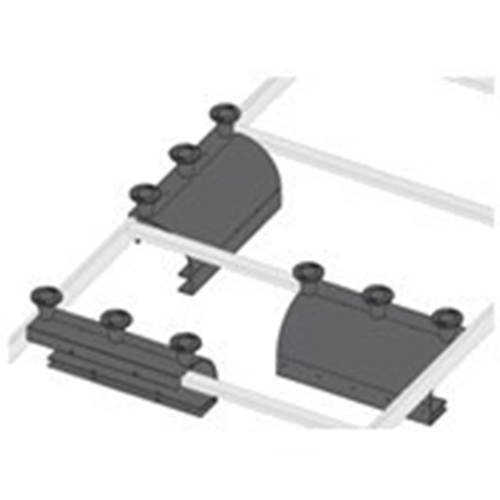 Middle Atlantic Ladder End Drop w/Spools, 8