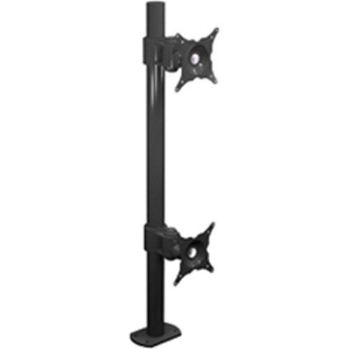 Winsted W6472 Pole Mount for Flat Panel Display - Black