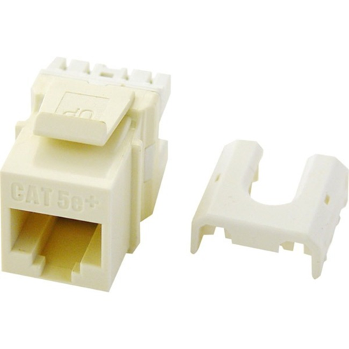 Legrand-On-Q Cat 6 Quick Connect RJ45 Keystone Insert, Light Almond