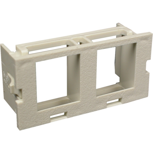 Wiremold CM 2A Dual Flushmount Unloaded Keystone Module